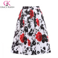 19 Colors ! Grace Karin Cheap Occident Short Vintage Cotton 50s Retro Skirt CL6294-12#